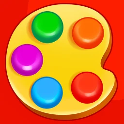 Colors games Learning for kids のアイコン