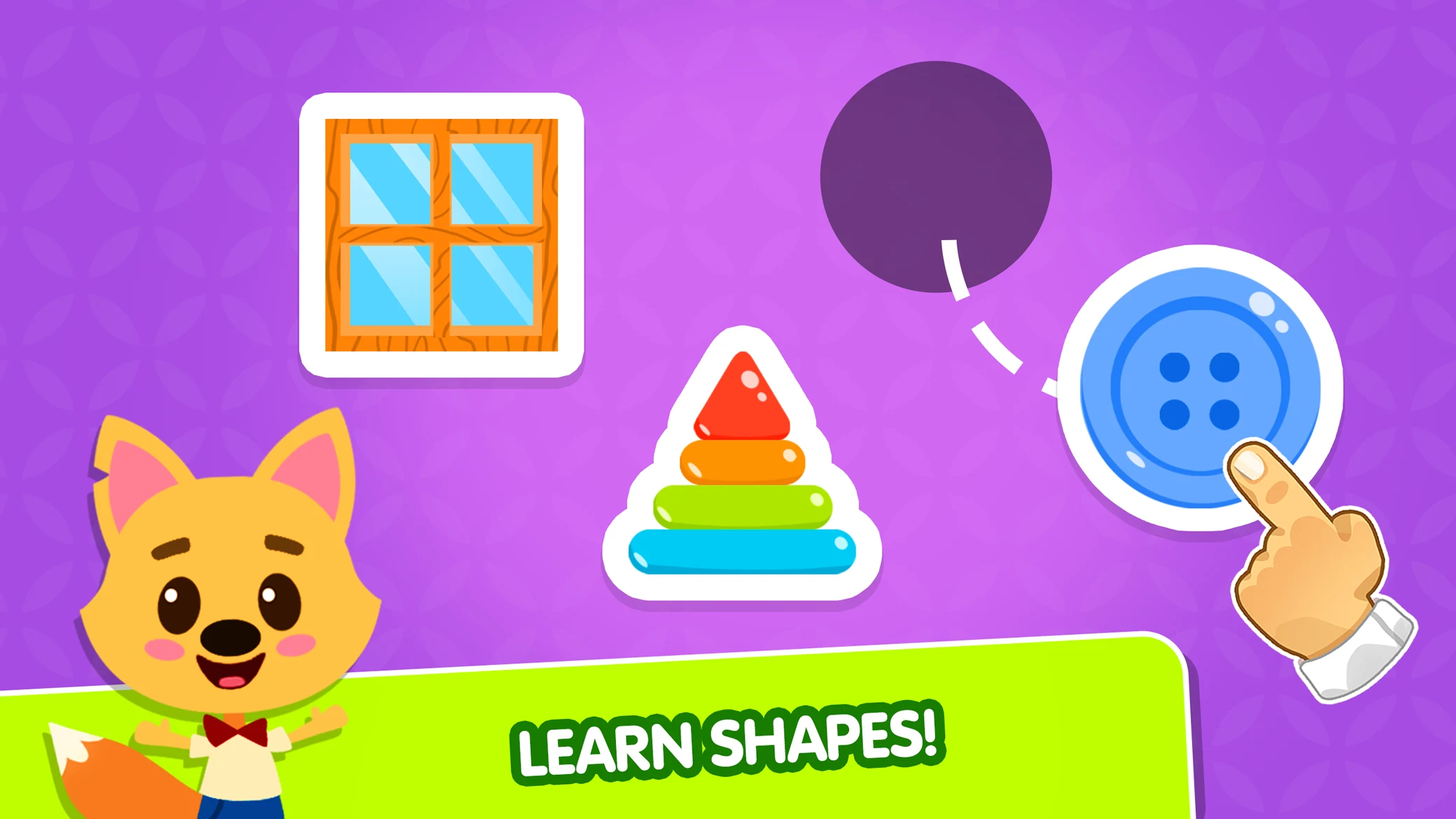 Shape learning: baby games 2 4 screenshot