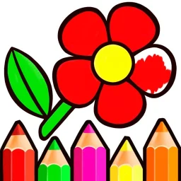 子供向けの塗り絵ゲーム のアイコン